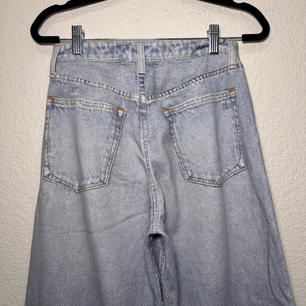 Cropped Miramar Sofie Wide-Leg Jeans Rag & Bone Women's 25 - Picture 11 of 11